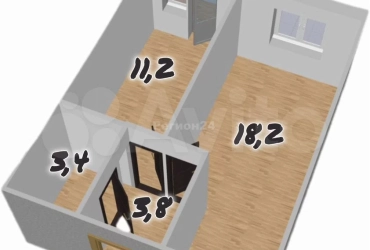 1-к. квартира, 36,6 м², 9/17 эт.